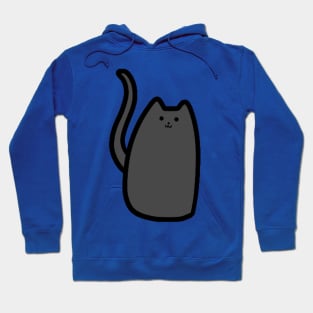 Dark Gray Cat Hoodie